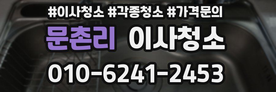 문촌리 이사청소