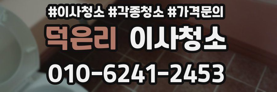 덕은리 이사청소