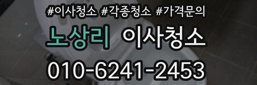 노상리 이사청소