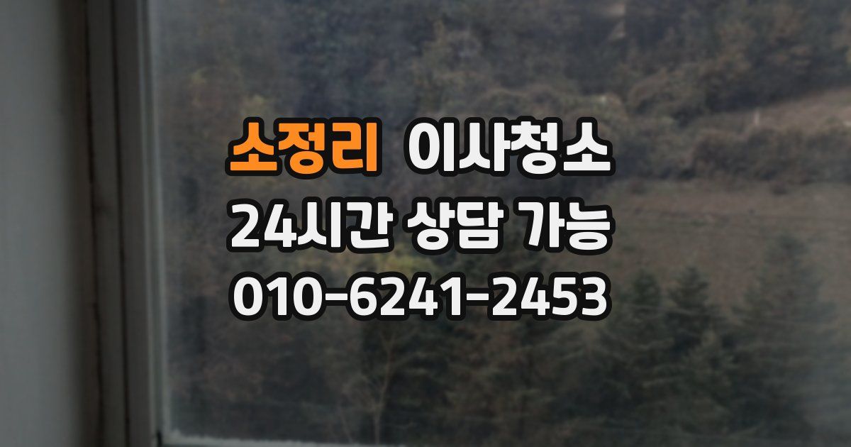 소정리 입주청소