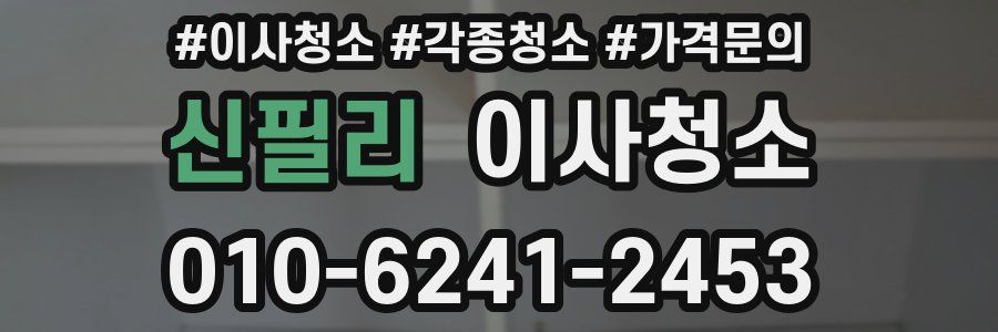 신필리 이사청소