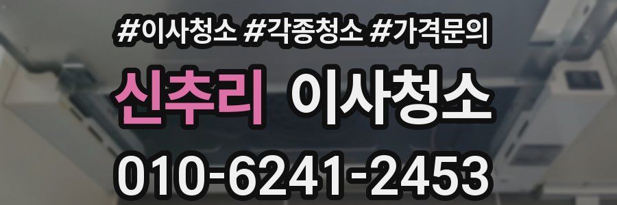 신추리 이사청소