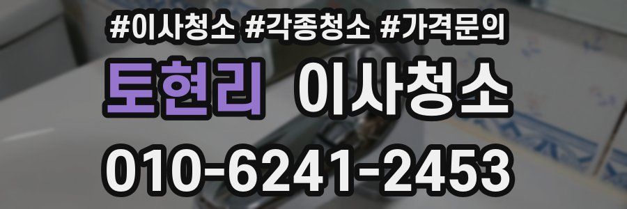 토현리 이사청소