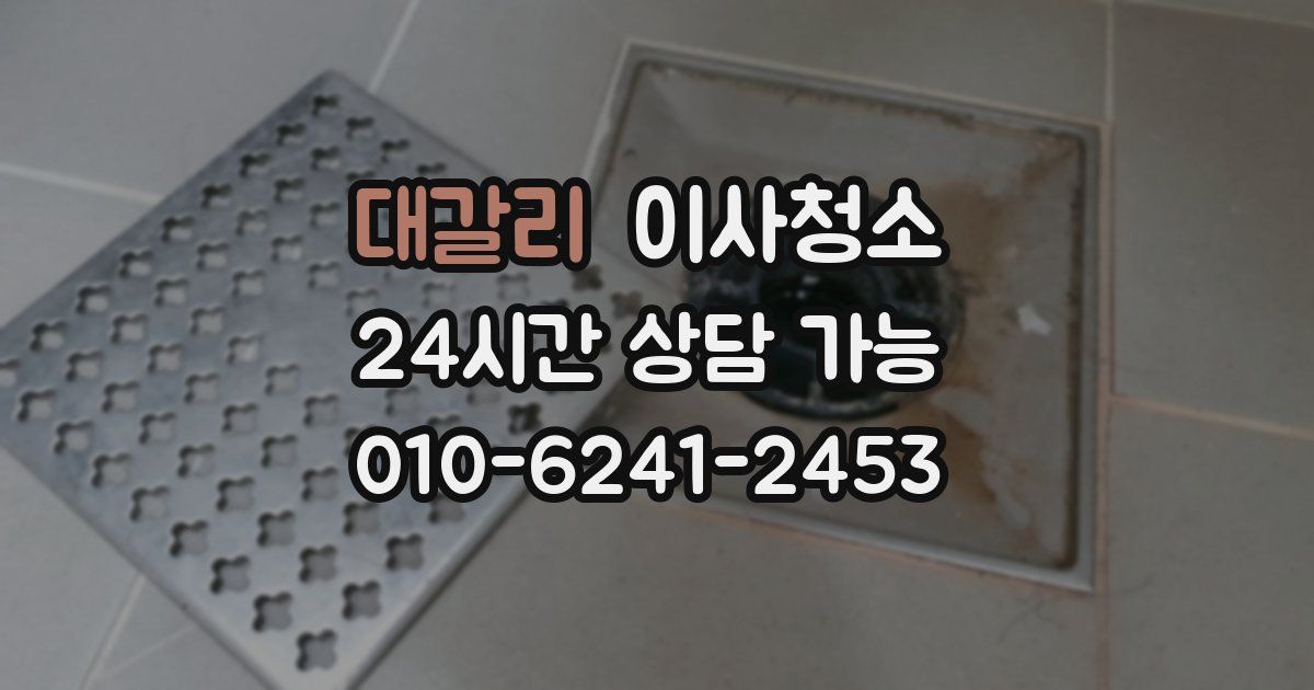 대갈리 입주청소