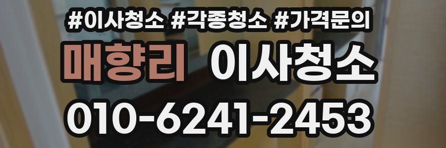 매향리 이사청소