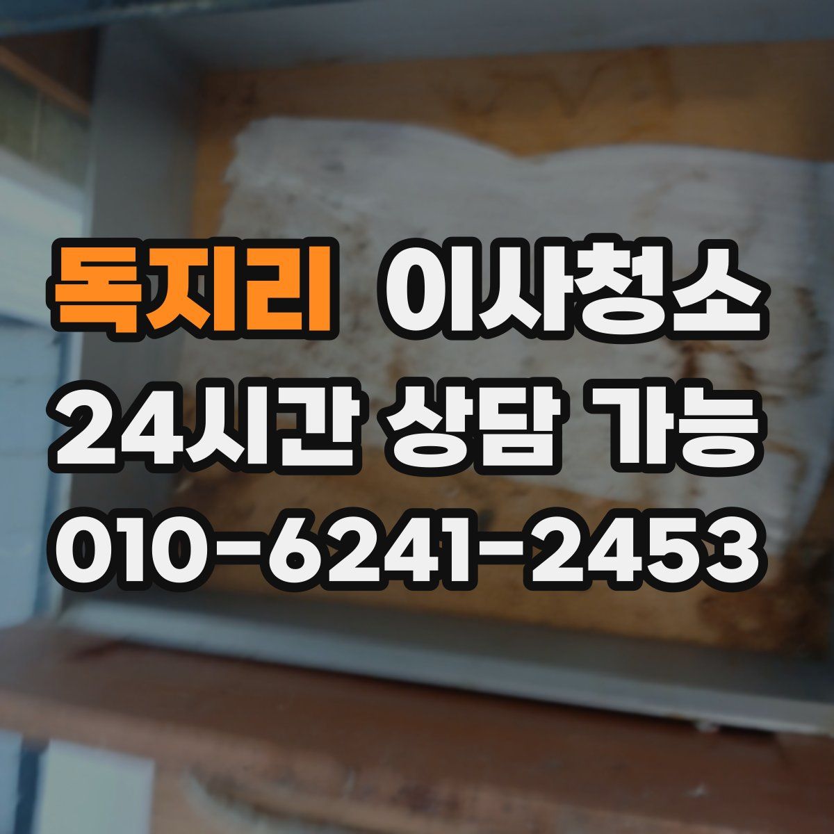 독지리 원룸청소