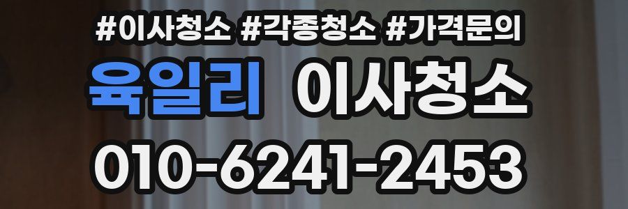 육일리 이사청소