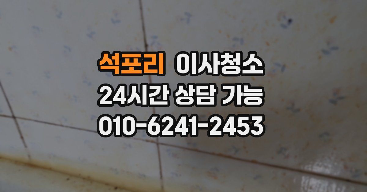 석포리 입주청소