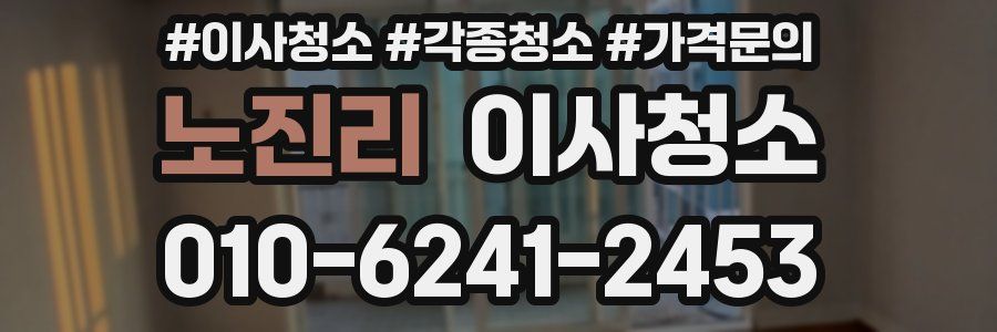 노진리 이사청소