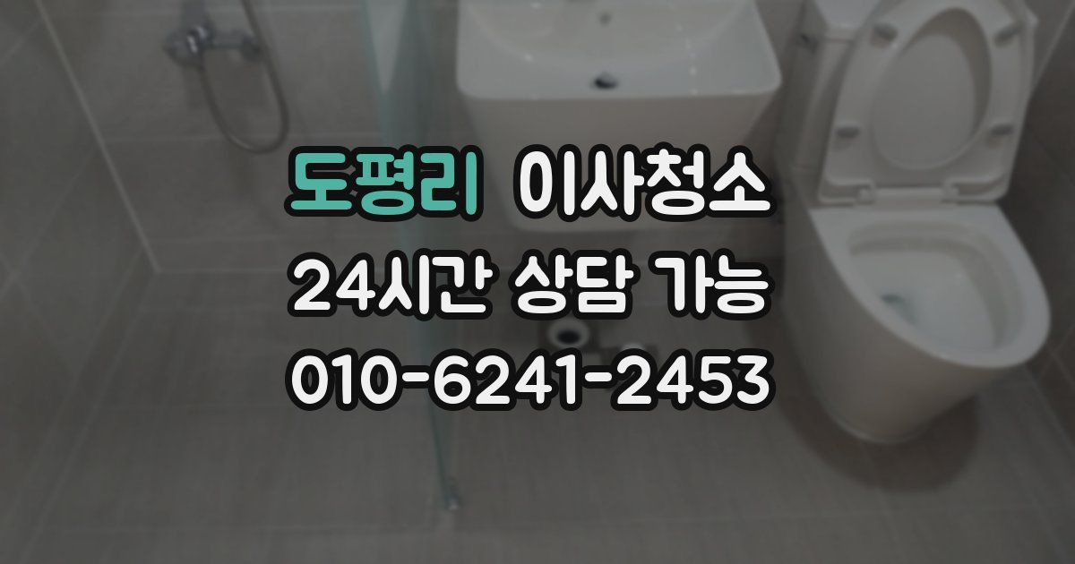 도평리 입주청소