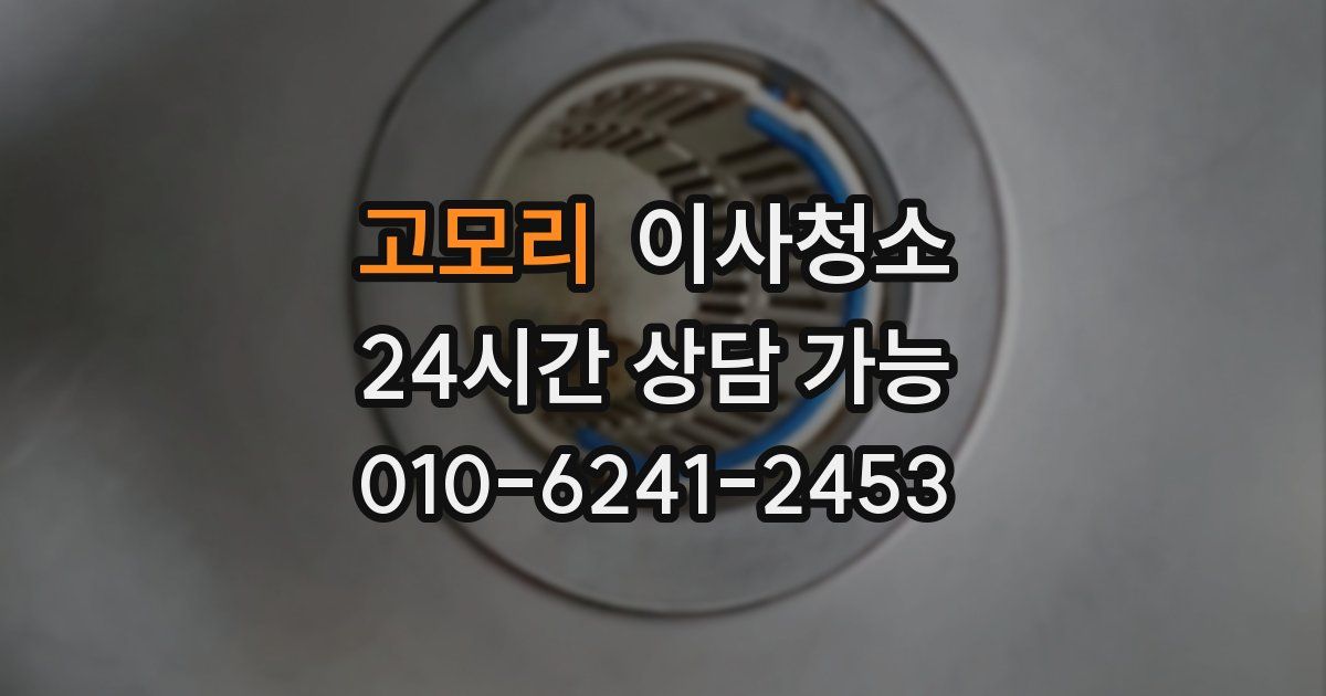 고모리 입주청소