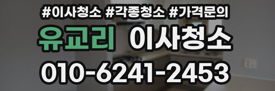 유교리 이사청소