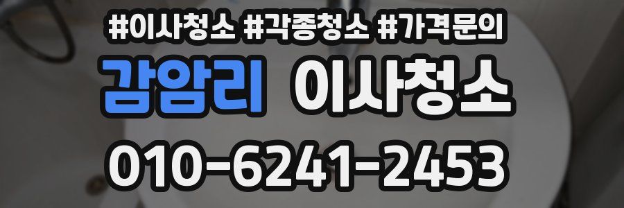 감암리 이사청소