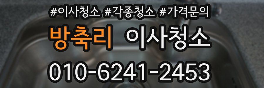 방축리 이사청소