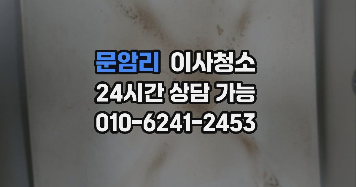 문암리 입주청소