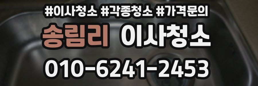 송림리 이사청소