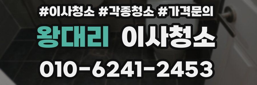 왕대리 이사청소