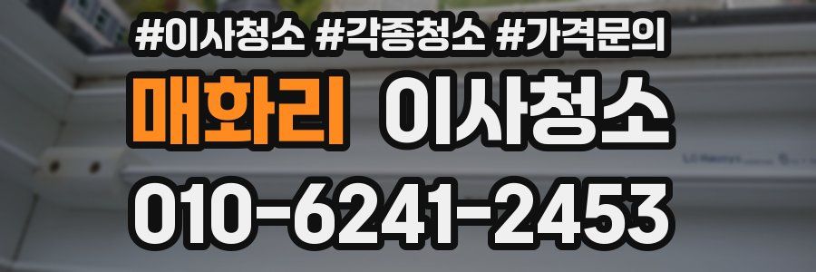 매화리 이사청소