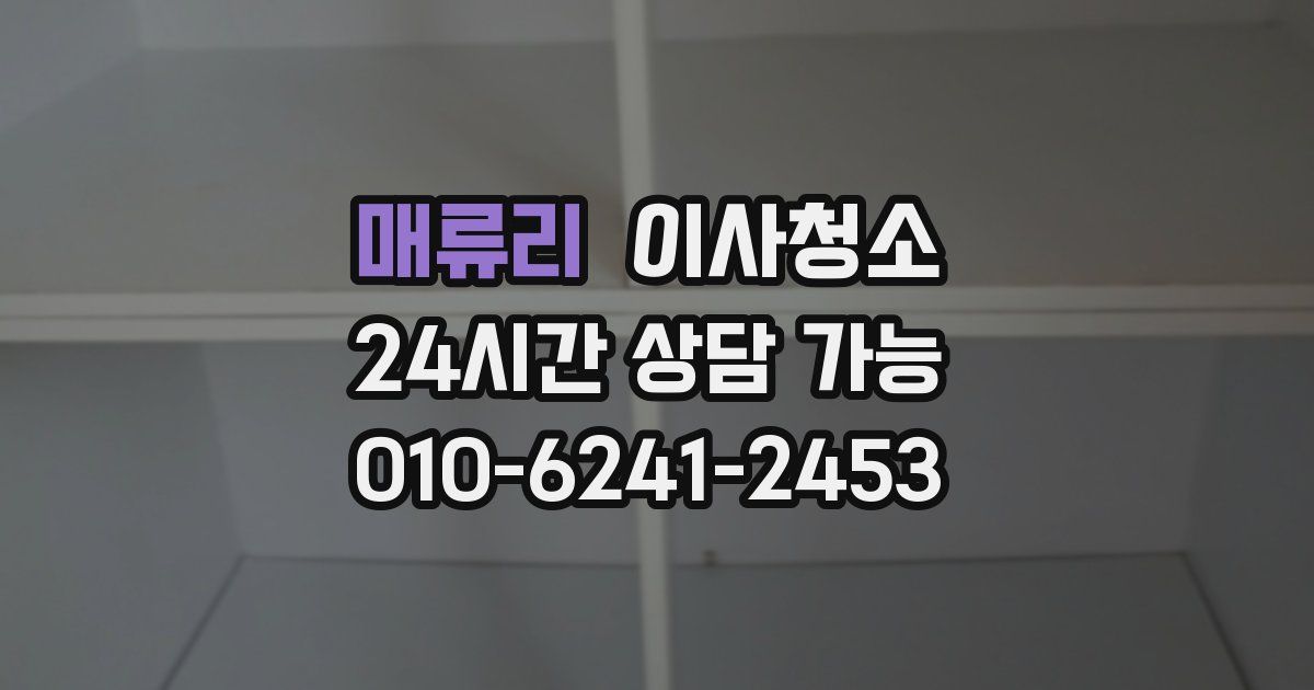 매류리 입주청소