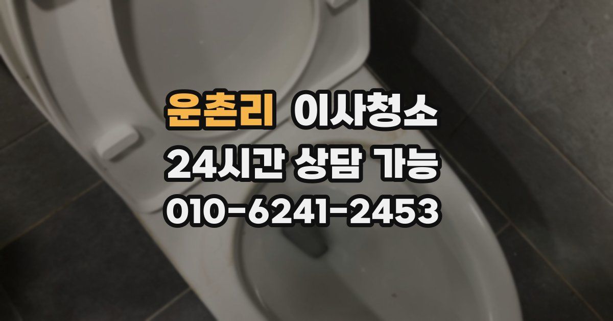 운촌리 입주청소