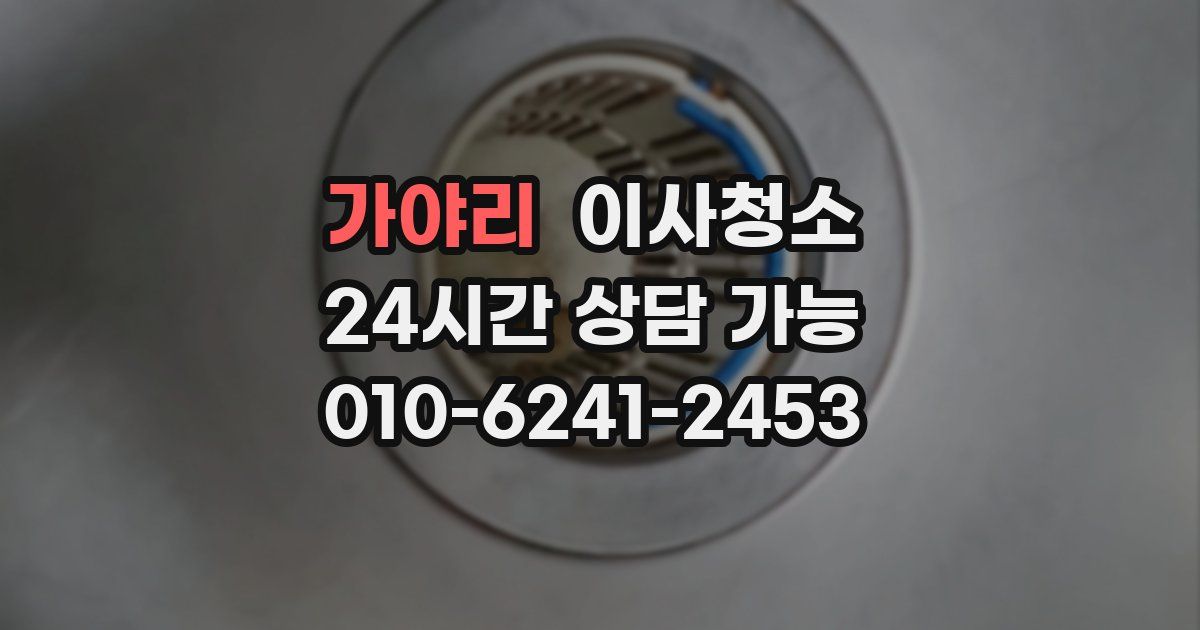 가야리 입주청소