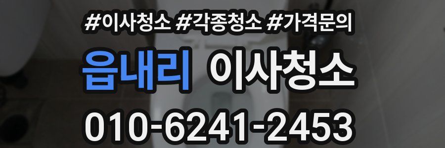 읍내리 이사청소