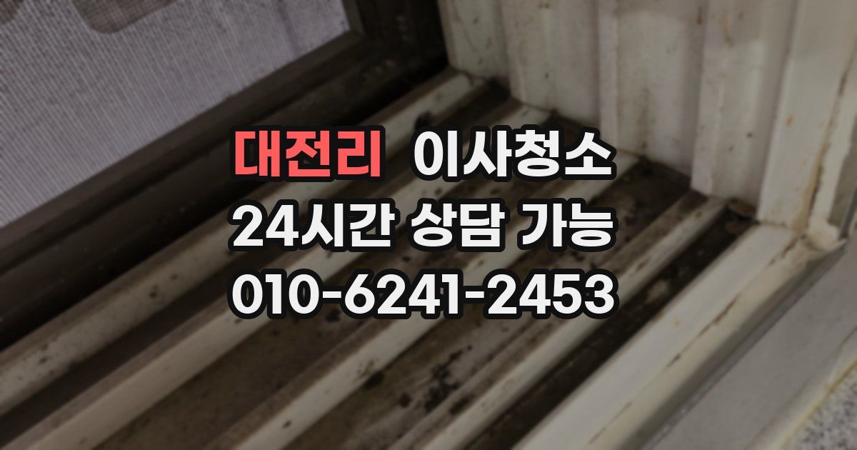 대전리 입주청소