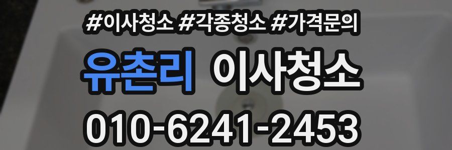 유촌리 이사청소