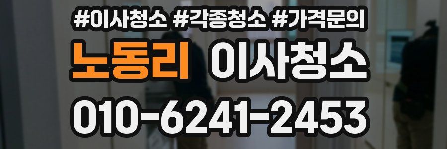 노동리 이사청소