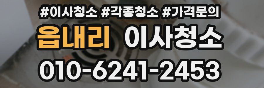 읍내리 이사청소