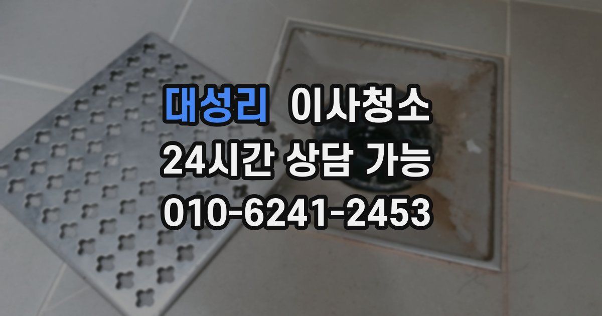 대성리 입주청소