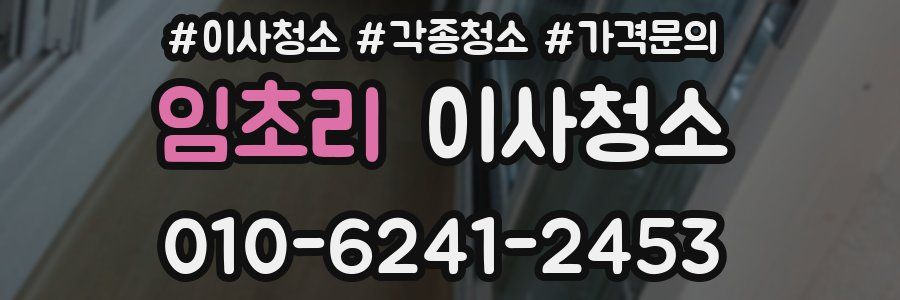임초리 이사청소