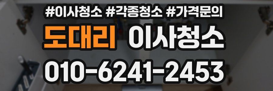 도대리 이사청소