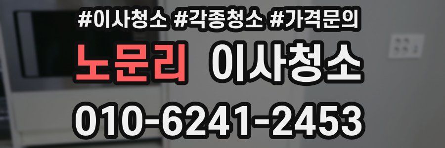 노문리 이사청소