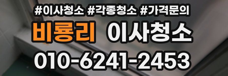 비룡리 이사청소