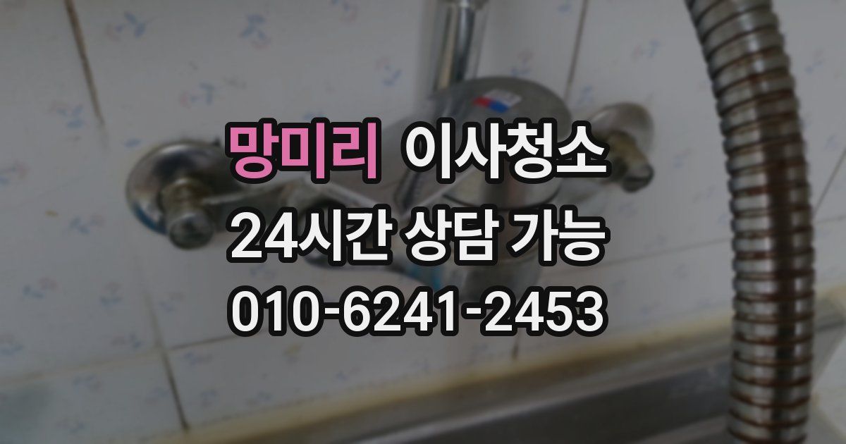 망미리 입주청소