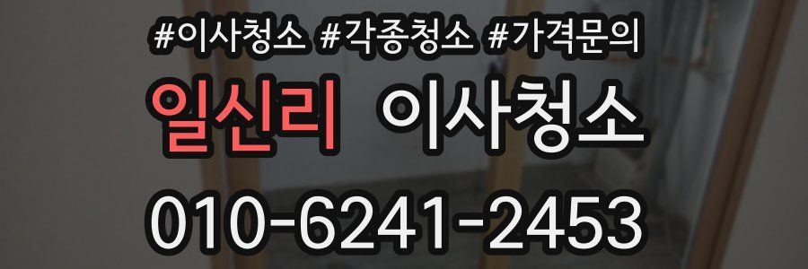 일신리 이사청소