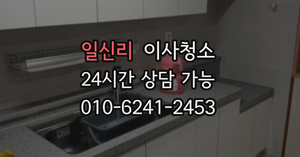 일신리 입주청소