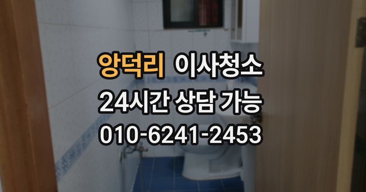 앙덕리 입주청소