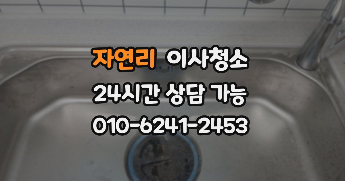 자연리 입주청소