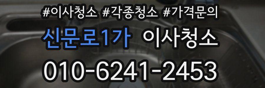 신문로1가 이사청소