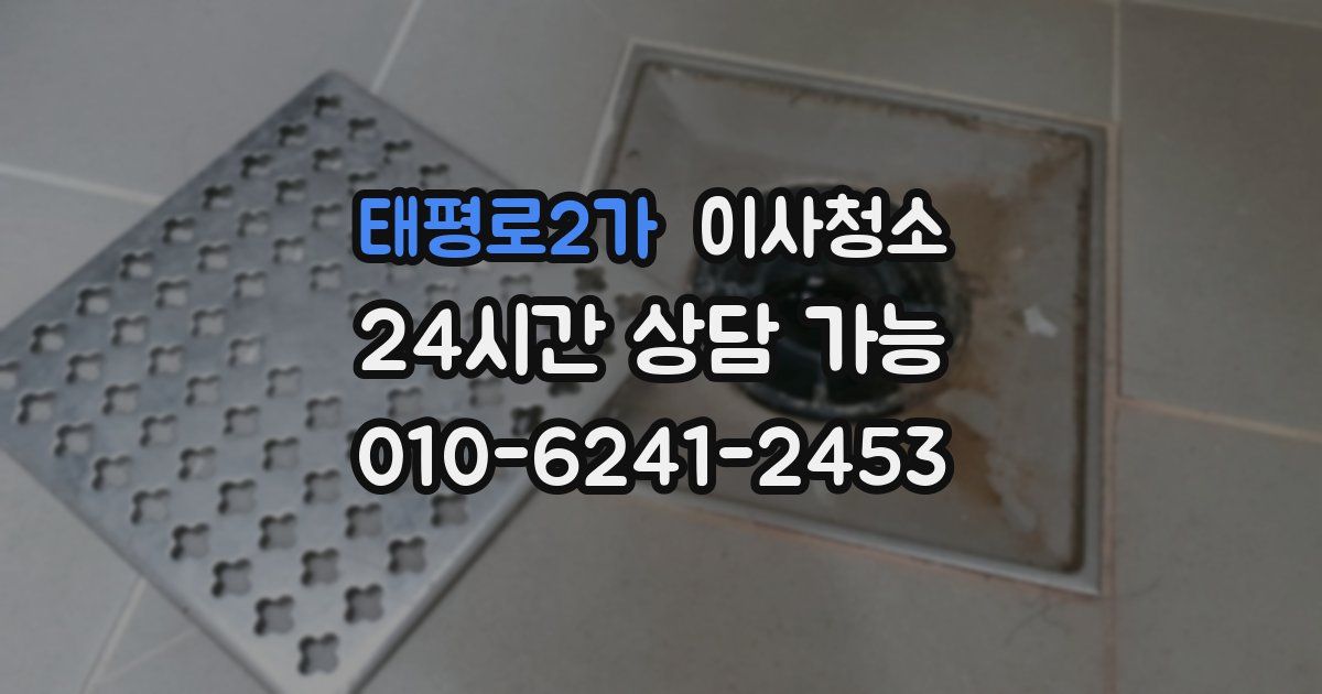 태평로2가 입주청소