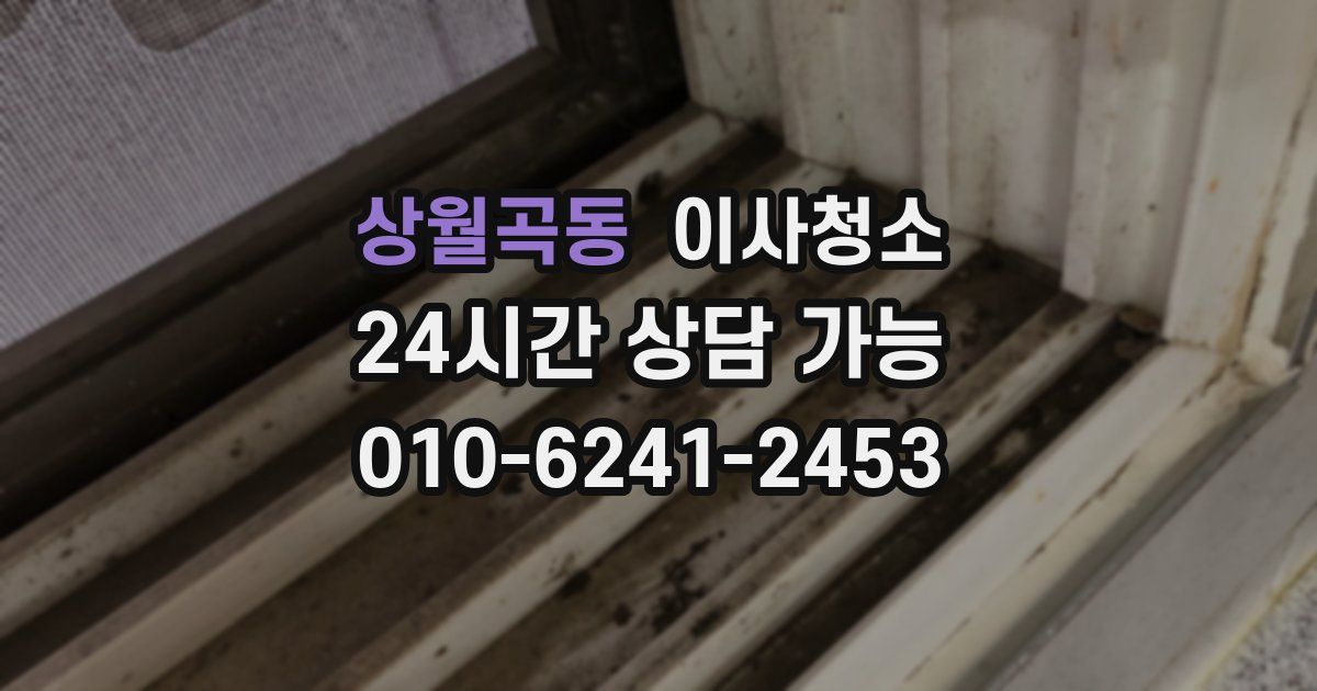 상월곡동 입주청소