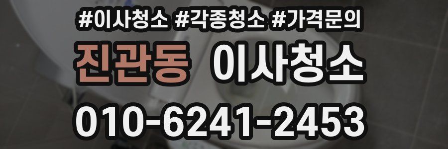 진관동 이사청소