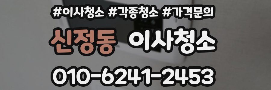 신정동 이사청소