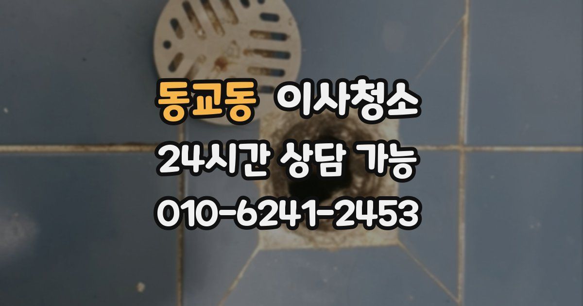 동교동 입주청소