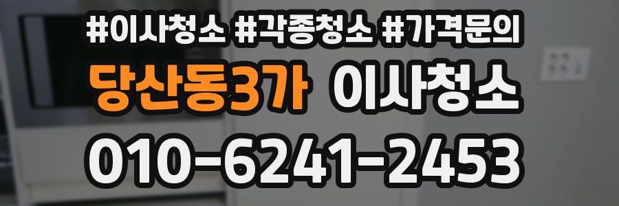 당산동3가 이사청소