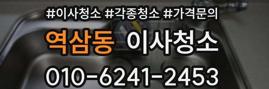 역삼동 이사청소