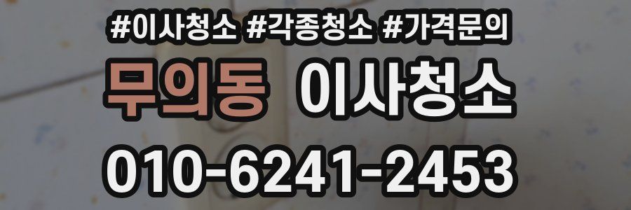 무의동 이사청소