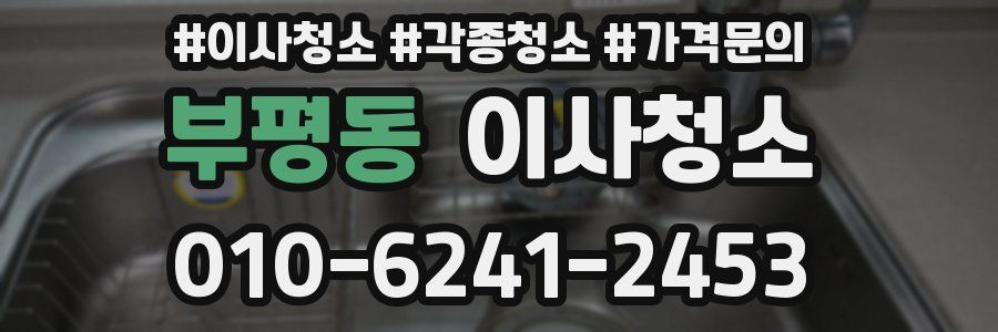 부평동 이사청소